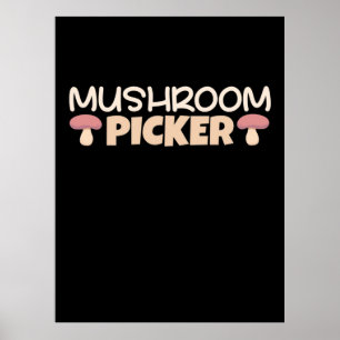 Mushroom Pickers Poster