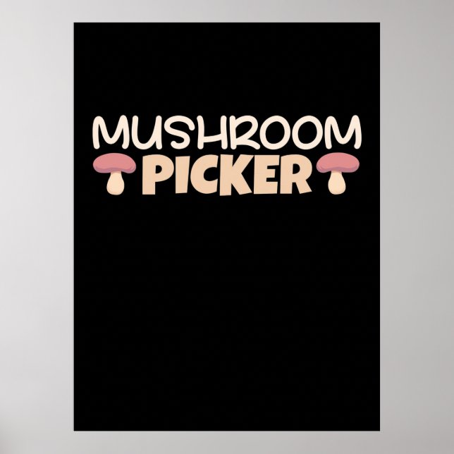 Mushroom Pickers Poster (Vorne)