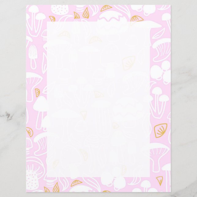 Mushroom Pink Papier (Vorderseite)