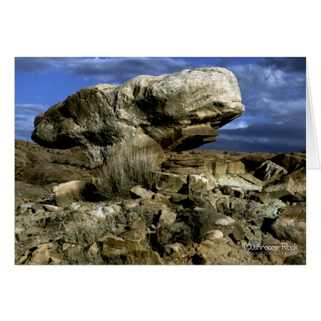 Mushroom Rock Color Foto (Vorderseite (Horizontal))