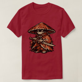 Mushroom Ronin — Lustige Pilze wandernder Samurai  T-Shirt