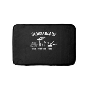 Mushroom-Sammlerplan Badematte