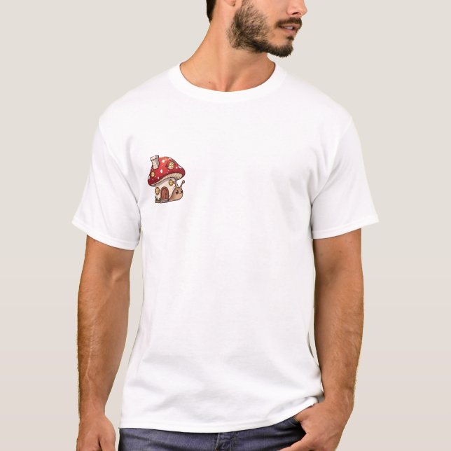 Mushroom Snail Home T-Shirt (Vorderseite)
