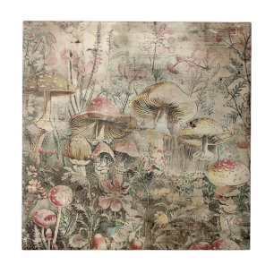 Mushroom Tile, mystisch Fliese