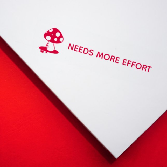 Mushroom Toadstool Großer Bedarf mehr Anstrengunge Permastempel (Von Creator hochgeladen)