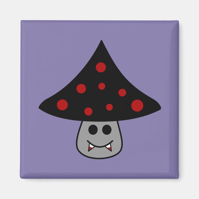 Mushroom Vampire Magnet (Vorne)