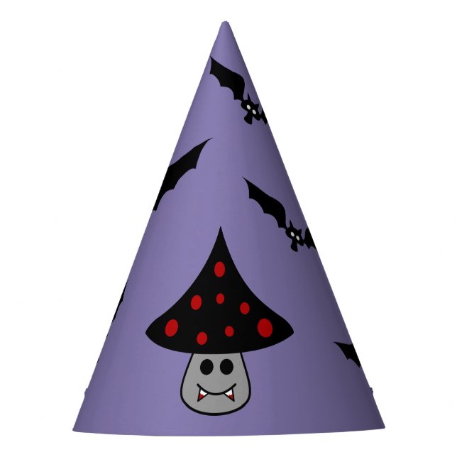Mushroom Vampire Party Hats Partyhütchen (Vorderseite)
