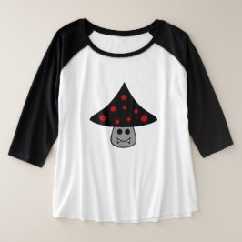 Mushroom Vampire Plus Size T - Shirt