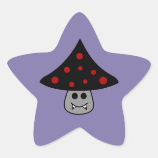 Mushroom Vampire Stickers