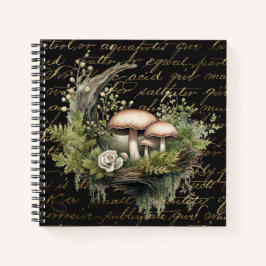 Mushroom-Wald Notizbuch