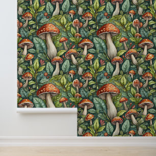 Mushroom-Wald Tapete