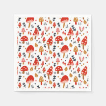 Mushroom Woodland Kathrin Legg Red Mushroom Party