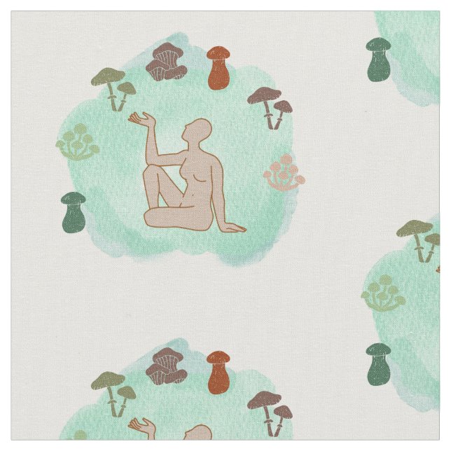 MUSHROOM WORLD STOFF (Nahaufnahme)