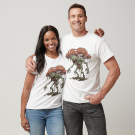 Mushroom Zombie - Funny Horror Inspiriert Design T-Shirt