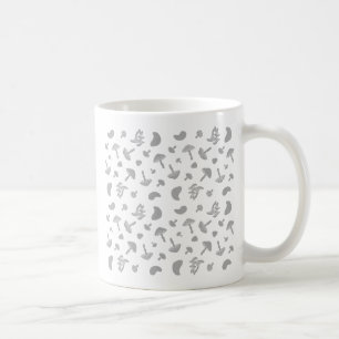 Mushrooms Grau Kaffeetasse