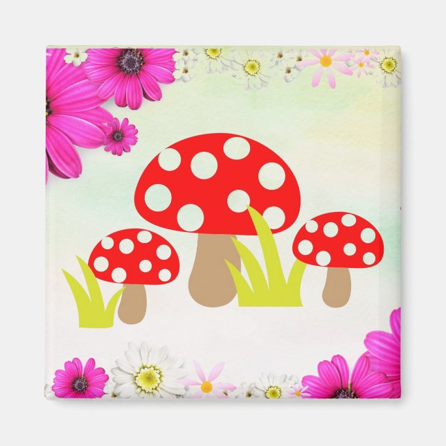 Mushrooms Magnet (Vorne)