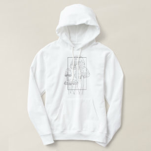 Mushrooms Mind Frame Hoodie Sweatshirt