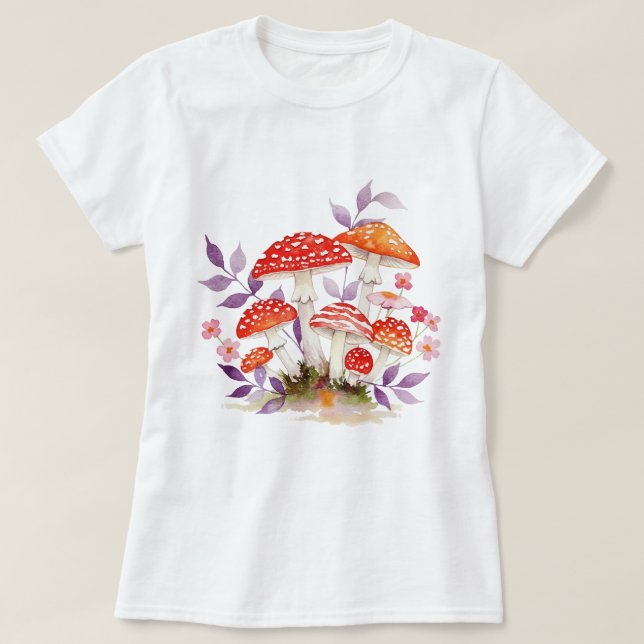 Mushrooms T-Shirt (Design vorne)