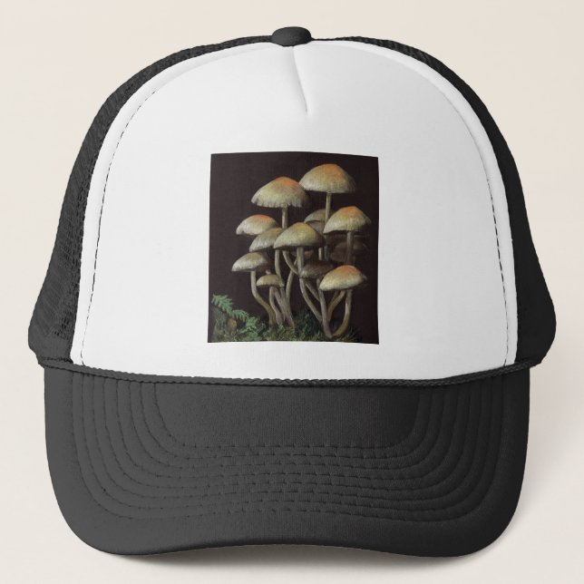 Mushrooms Truckerkappe (Vorderseite)