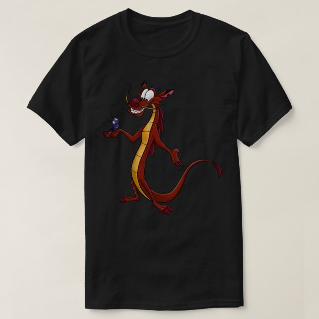 Mushu und Cricket Classic T - Shirt (Design vorne)