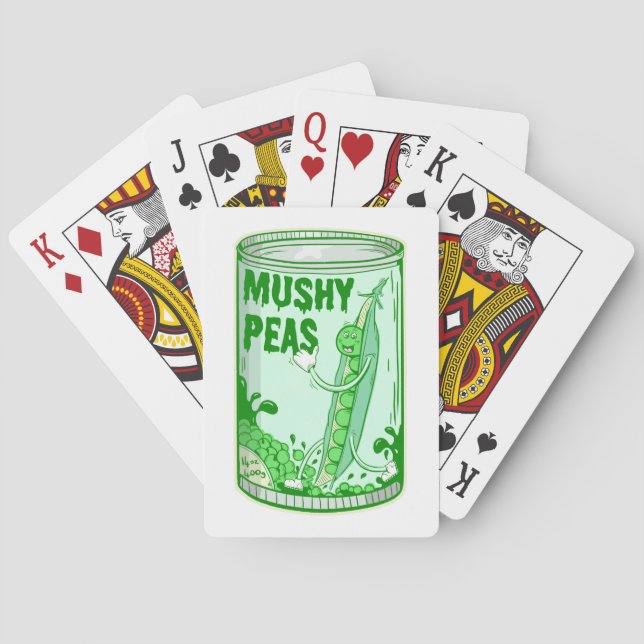 Mushy Peas Spielkarten (Rückseite)
