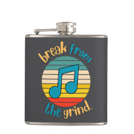 Music Achte Note BFTG Flachmann