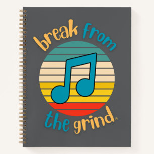 Music Achte Note BFTG Notizbuch