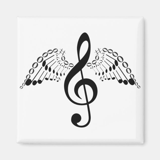 Music Angel Magnet (Vorne)