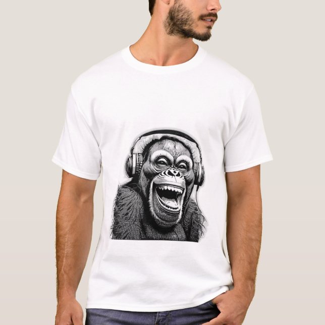 Music Ape T-Shirt (Vorderseite)