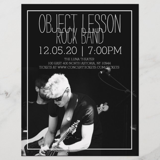 Music Band Concert Flyer (Vorne)