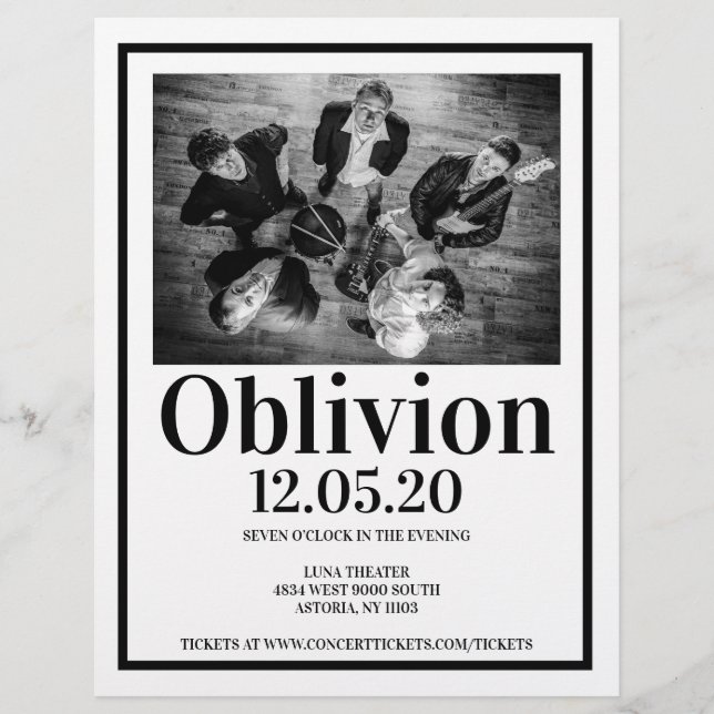 Music Band Concert Flyer (Vorne)