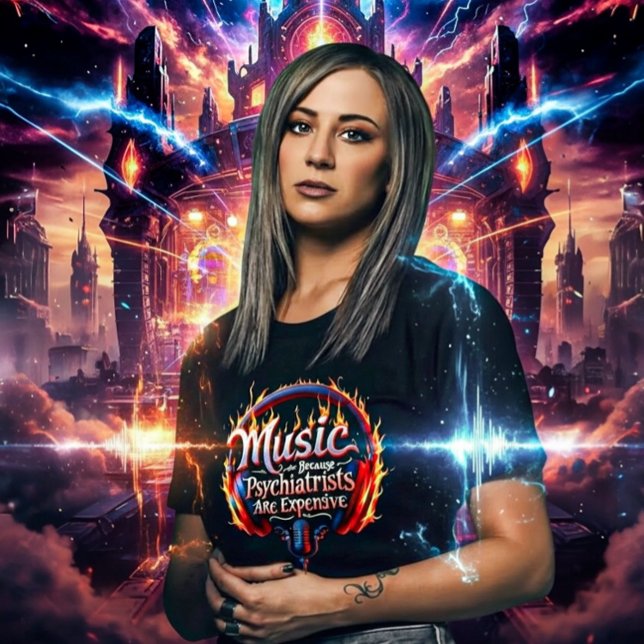 Music Because Psychiatrists Are Expensive  T-Shirt (Von Creator hochgeladen)