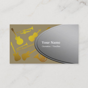 Music Business Card Visitenkarte