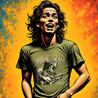 Music Camp Connect Collaborate T - Shirt