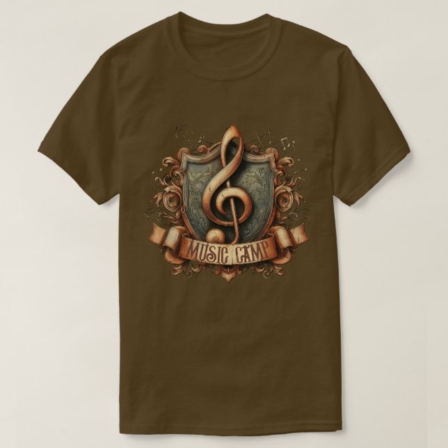 Music Camp T - Shirt (Design vorne)