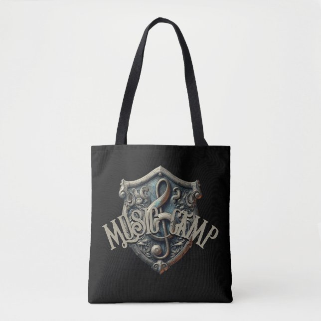 Music Camp Tote Bag Tasche (Vorderseite)