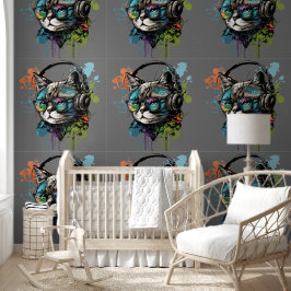 Music Cat Custom Tapete