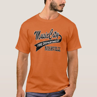 Music City Fire Department Mädchen T-Shirt