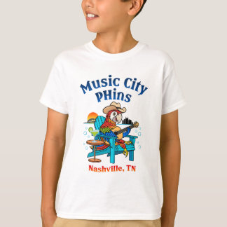 Music City Phines Kids Front Logo T - Shirt
