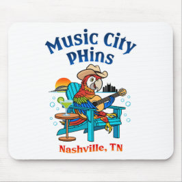 Music City Phins Mouse Pad Mousepad
