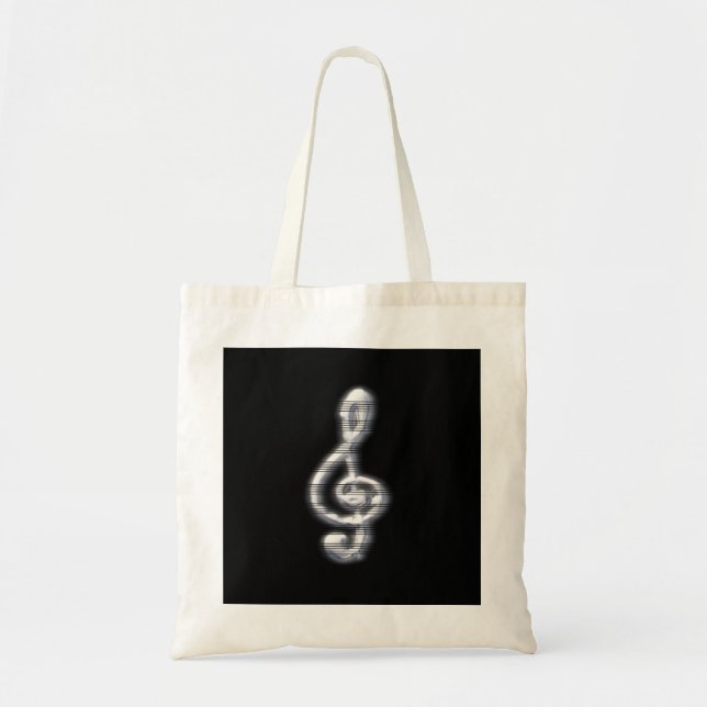 Music Clef Tragetasche (Vorne)