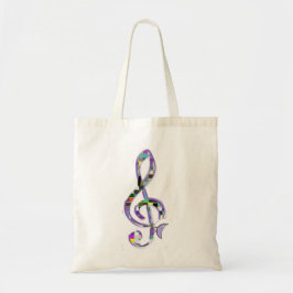 Music Clef Tragetasche