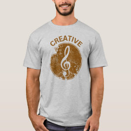 Music Creative Cool Musician design T-Shirt
