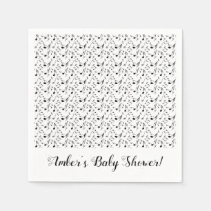 Music Custom Party Napkins Serviette