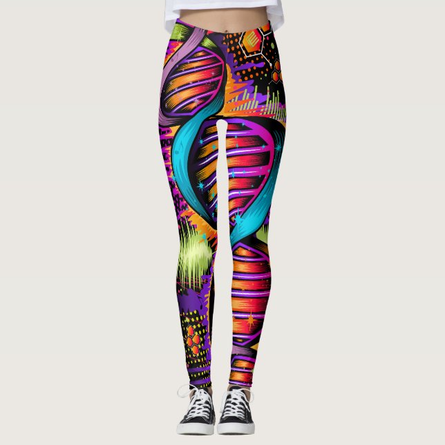 Music DNA Leggings (Vorderseite)