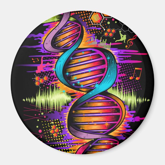 Music DNA Magnet (Vorne)