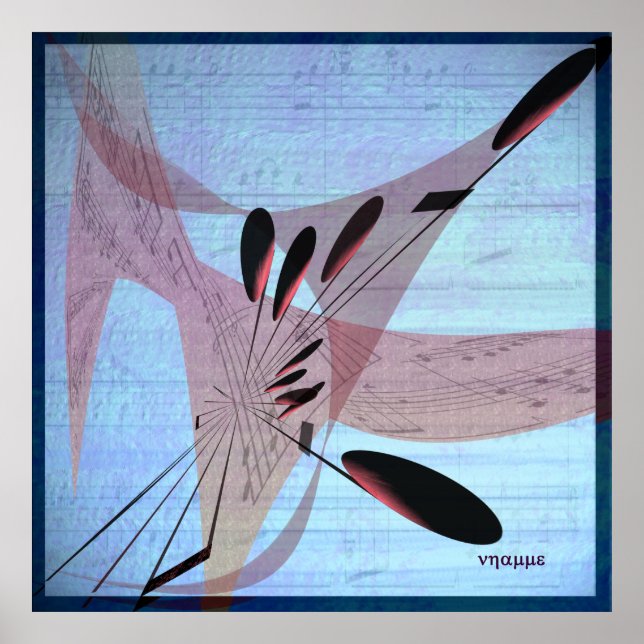 Music - "Electronic Mash" Poster (Vorne)