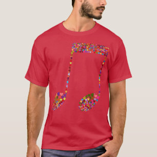 Music Equals Life Frequency Musicians Musiknote 1 T-Shirt