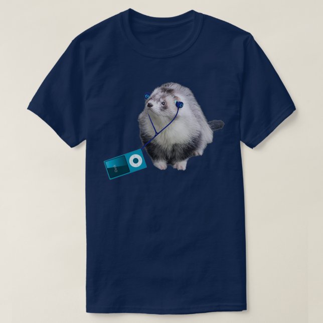 Music Ferret iDook T-Shirt (Design vorne)