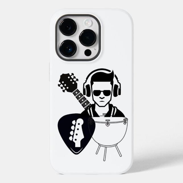 Music Galore Case-Mate iPhone 14 Pro Hülle (Rückseite)